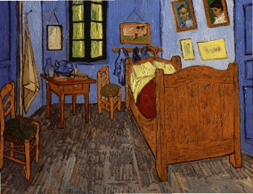 Van Gogh, Chambre à coucher, 1888